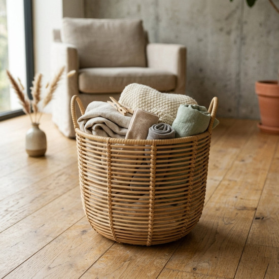 Straw Basket Small